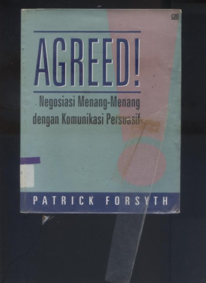 Image of AGREED!: Negosiasi menang-menang dengan komunikasi persuasif