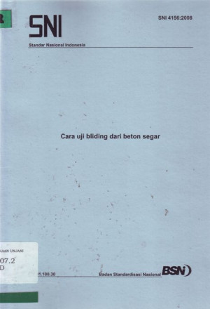 Image of Cara Uji Bliding dari Beton Segar