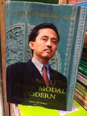Image of Menuju Pasar Modal Modern