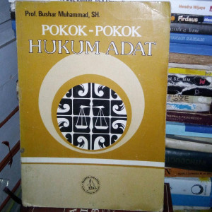 Image of Pokok - Pokok Hukum Adat
