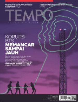 Image of TEMPO:KORUPSI BTS MEMANCAR SAMPAI JAUH
