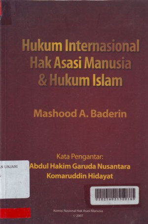 Image of Hukum Internasional Hak Asasi Manusia dan Hukum Islam