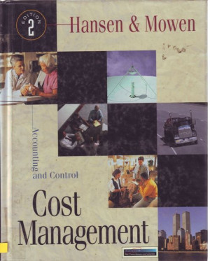 Image of Cost Management: accounting and control