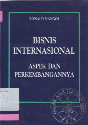 Image of Bisnis Internasional aspek dan perkembangannya