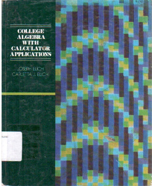 Image of College Algebra with Calculator Applications