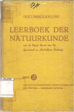 Image of Leerboek Der Natuurkunde