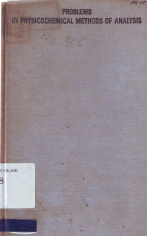 Image of Problems in Physico Chemical Method of Analysis