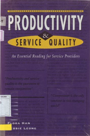 Image of Productivity and Service Quality: an essential reading for service providers.