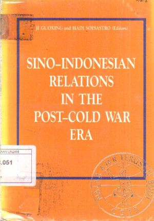 Image of Sino Indonesian Relations in The Post-Cold War Era