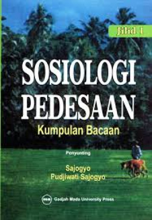 Image of Sosiologi Pedesaan